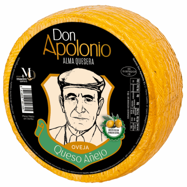 QUESO DE OVEJA AÑEJO EN ACEITE DE OLIVA VIRGEN EXTRA 2KG