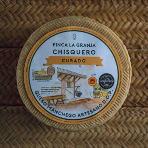 Chisquero, Queso Manchego Artesano Curado D.O.P. 3 kg.