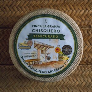 Chisquero, Queso Manchego Artesano Semicurado D.O.P. 2 Kg