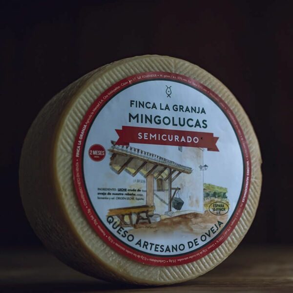 Mingolucas, Queso Artesano Semicurado 2 kg. - Imagen 2