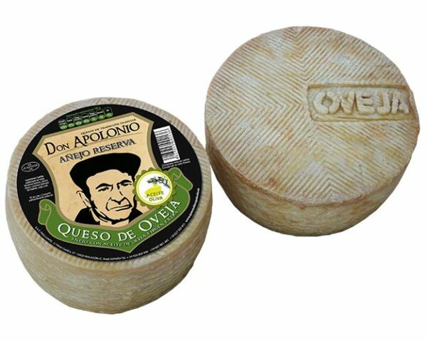 QUESO DE OVEJA AÑEJO-RESERVA EN ACEITE DE OLIVA VIRGEN EXTRA 2KG