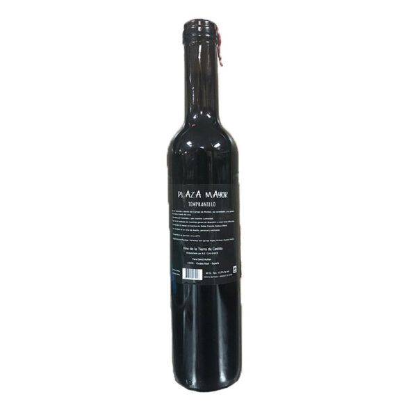 6 BOTELLAS DE VINO PLAZA MAYOR MEDIO LITRO - Imagen 2