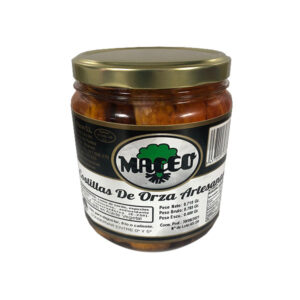3 TARROS DE COSTILLAS DE ORZA ARTESANAS MACEO 785gr