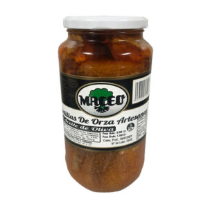 3 TARROS DE COSTILLAS DE ORZA ARTESANAS MACEO 1,3KG