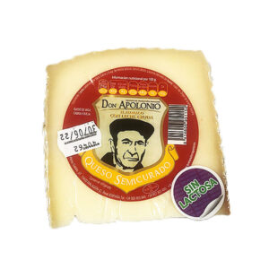 4 CUÑAS DE QUESO SIN LACTOSA DON APOLONIO