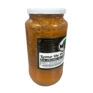 3 TARROS DE LOMO DE ORZA ARTESANAS MACEO 1,3KG