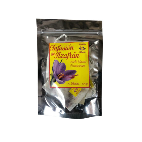 4 paquetes de Infusión de Azafrán Manchego - Azafrán María